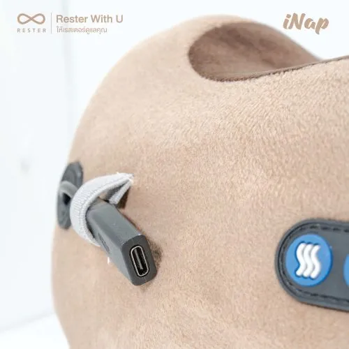 หมอนนวดคอไร้สาย iNap Massage Neck Pillow