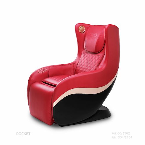 เก้าอี้นวดไฟฟ้า RESTER ROCKET สี Red